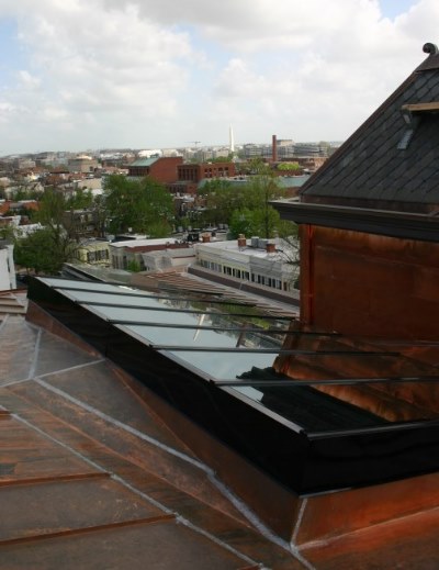 Skylight Copper Flashing