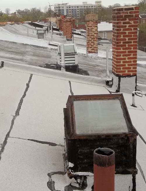 Washington townhouse skylight